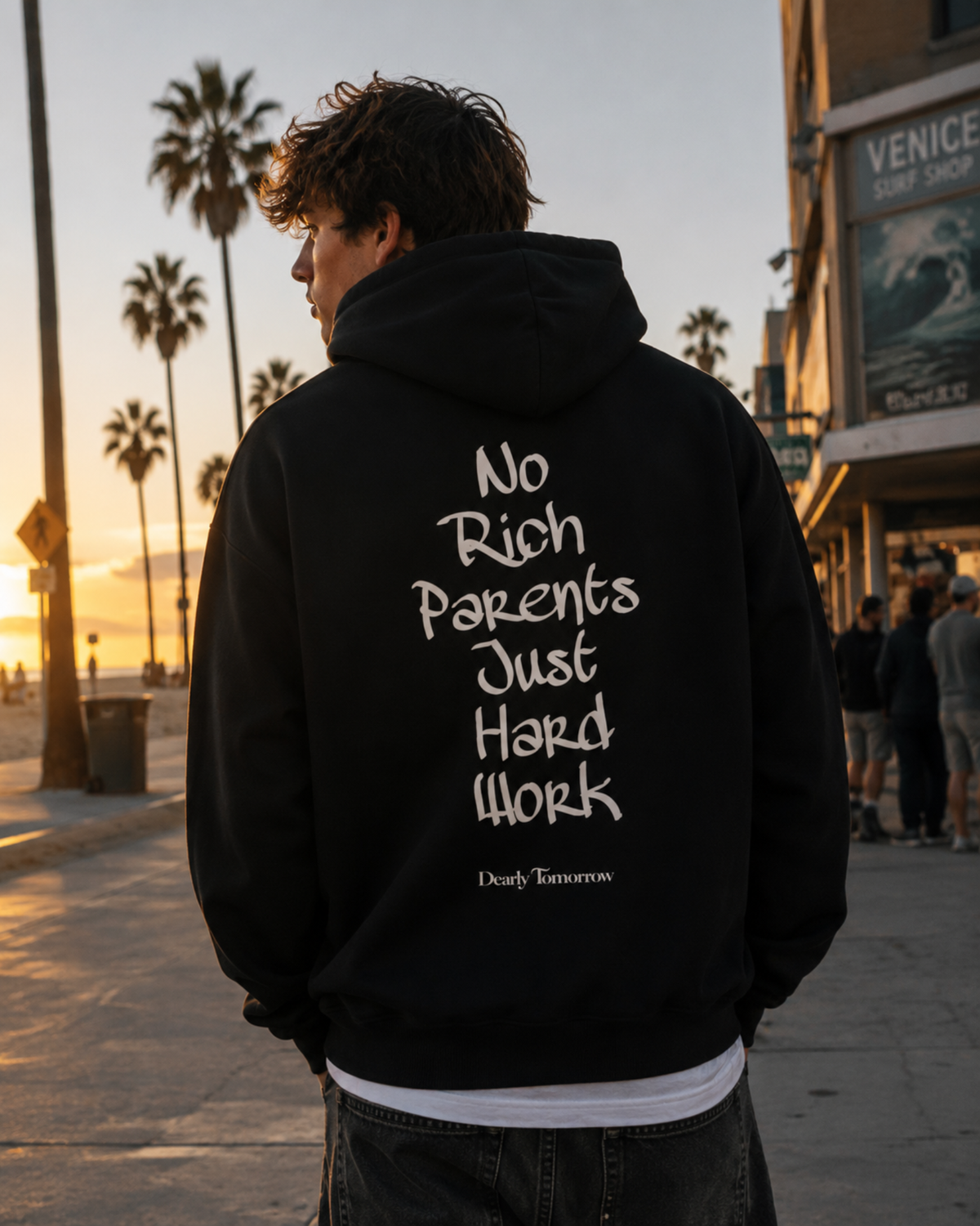 No Rich Parents Hoodie