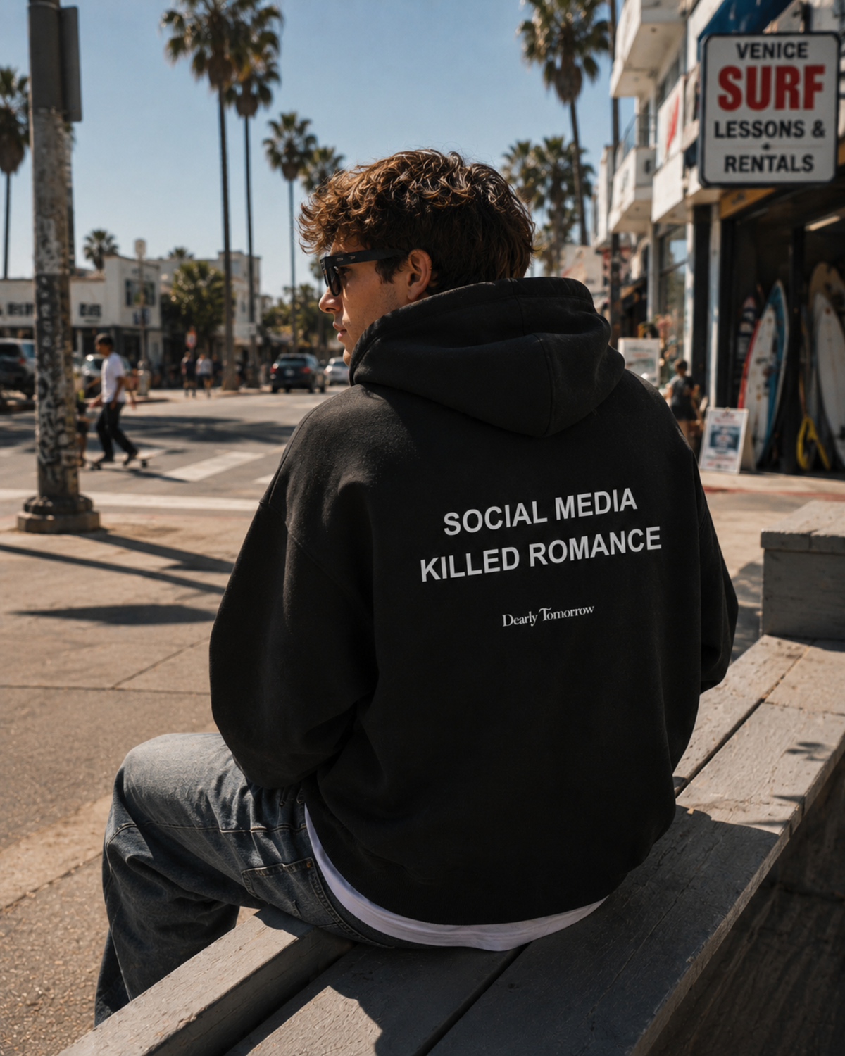 Social Media Killed Romance Hoodie
