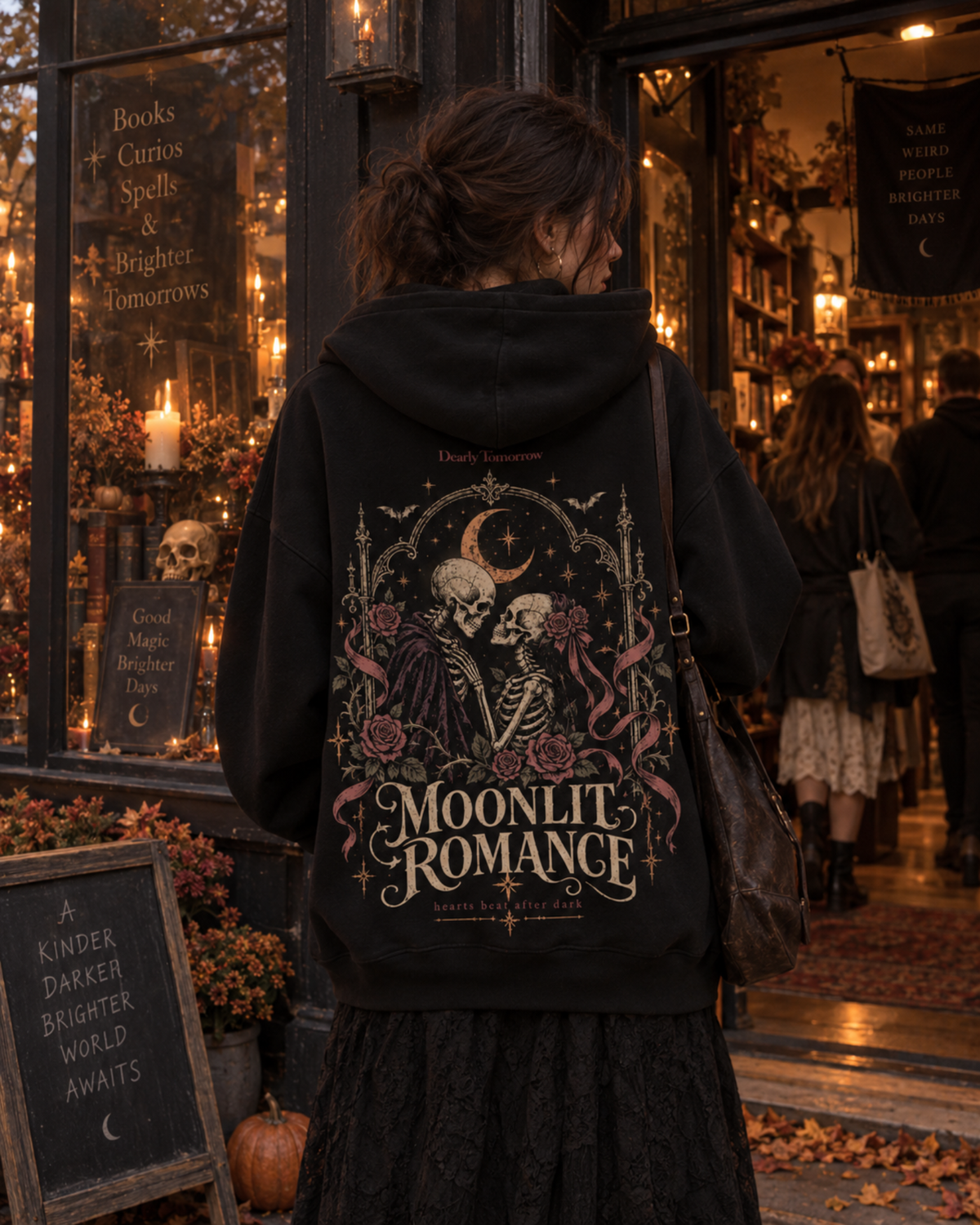 Moonlit Romance Hoodie