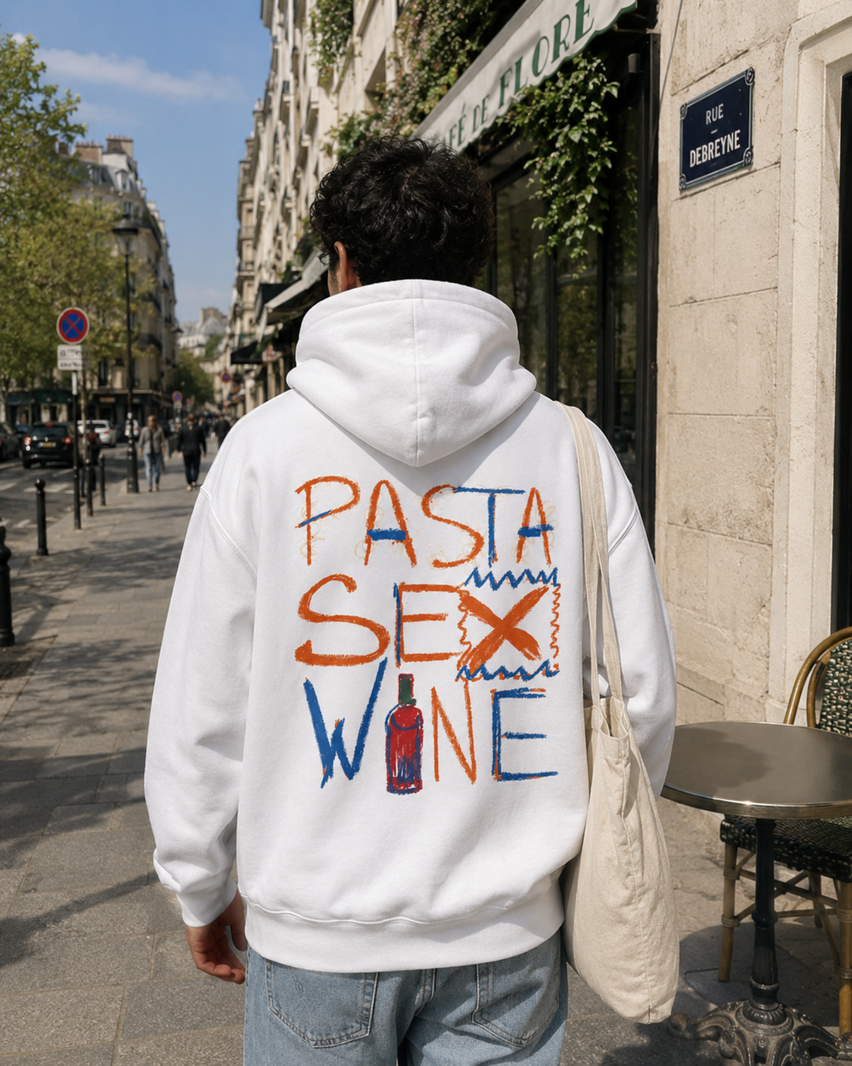 Pasta, Sex & Wine Hoodie