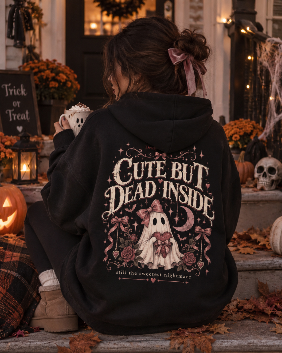 Cute But Dead Inside Hoodie