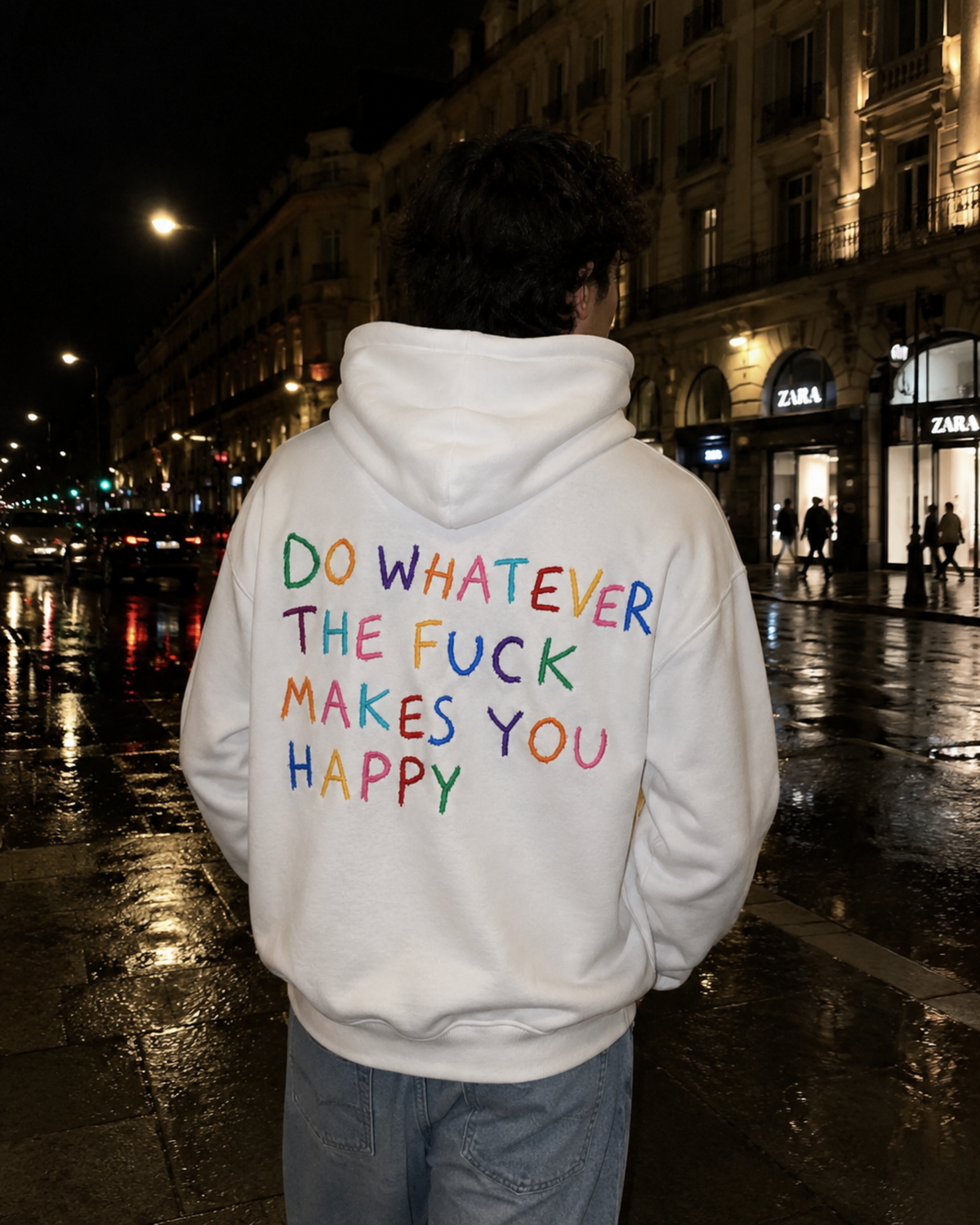 Do Whatever The F*ck Makes You Happy Hoodie