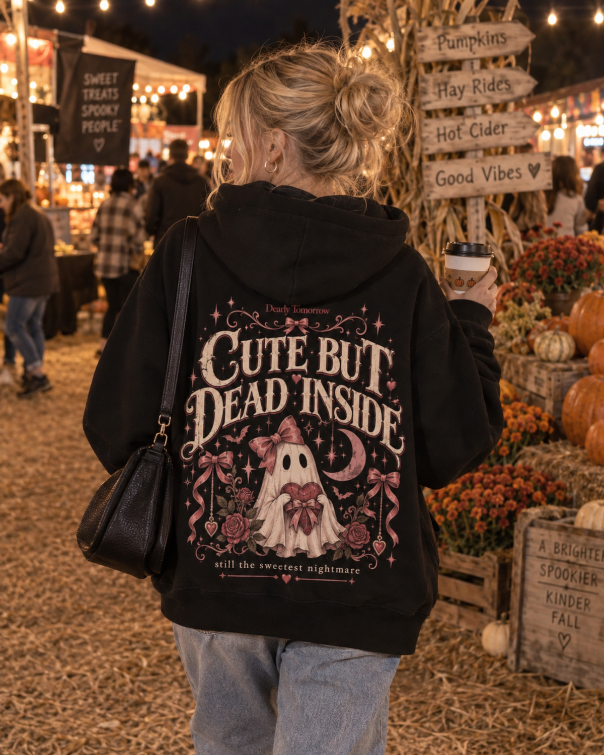 Cute But Dead Inside Hoodie