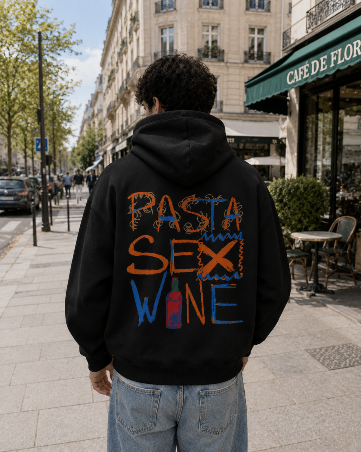 Pasta, Sex & Wine Hoodie