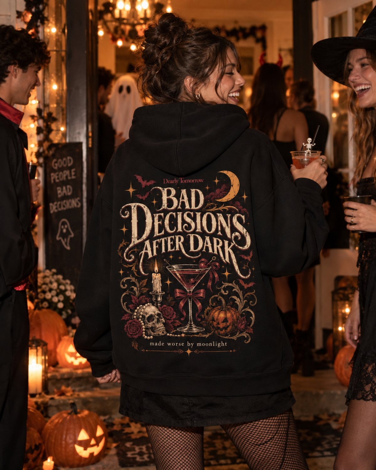 Bad Decisions After Dark Hoodie