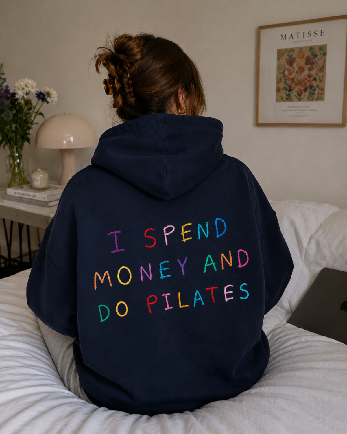 I Spend Money And Do Pilates Hoodie