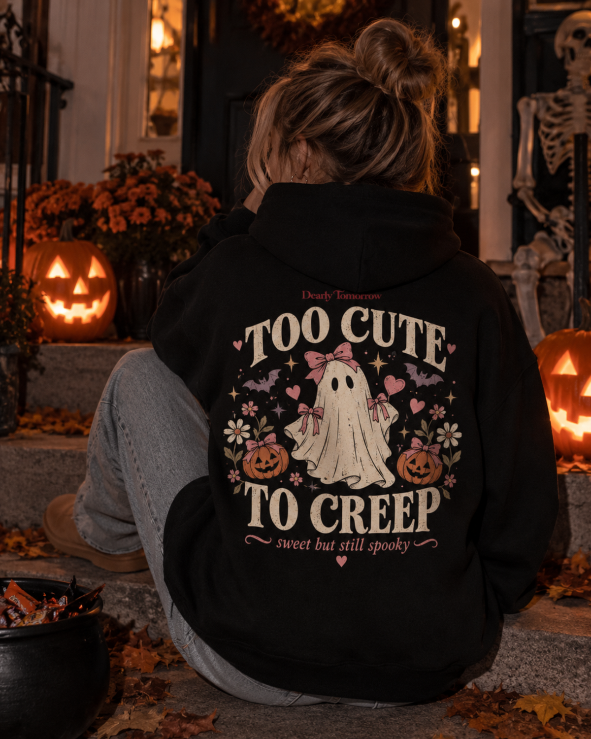 Too Cute To Creep Hoodie
