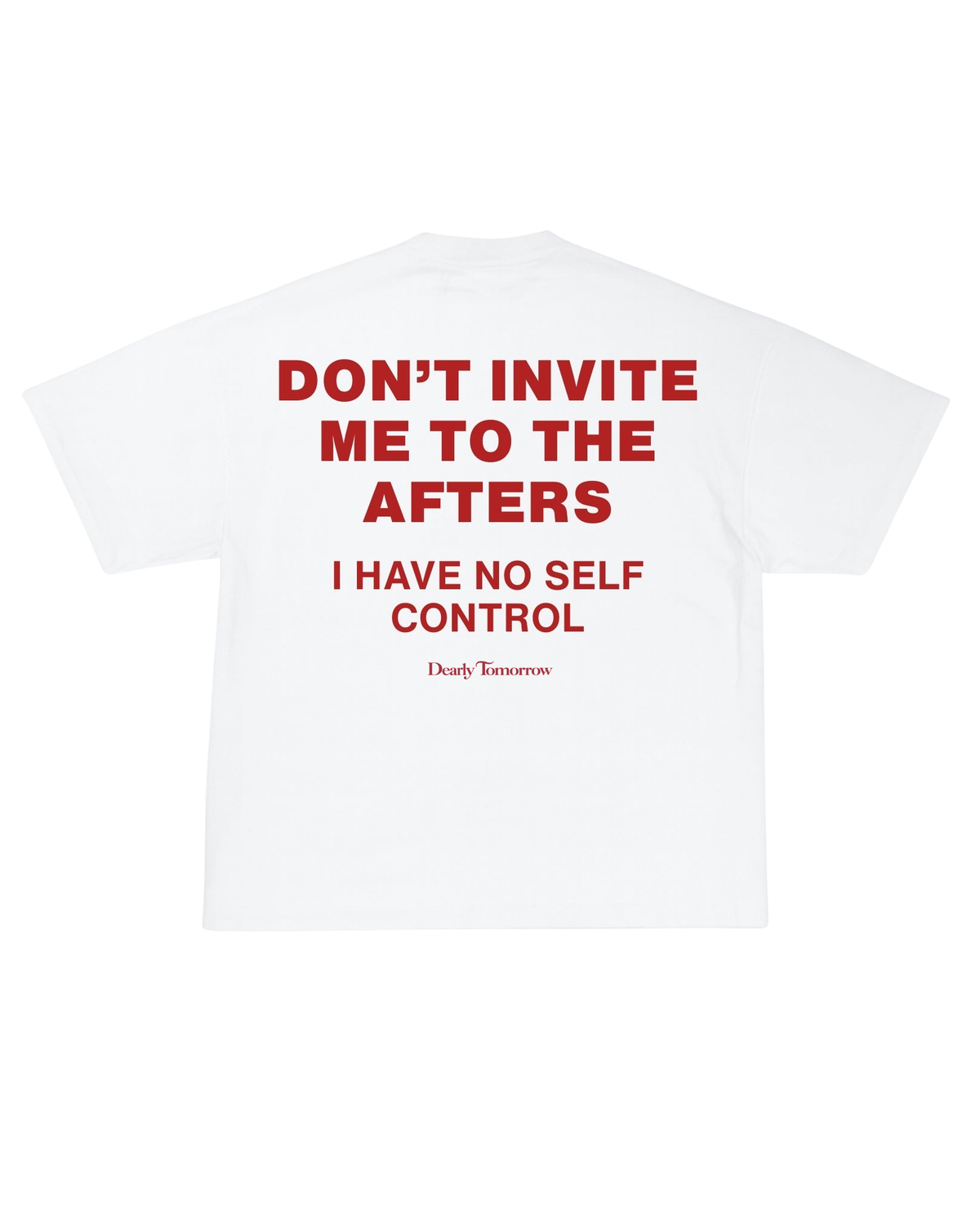 No Self Control Tee