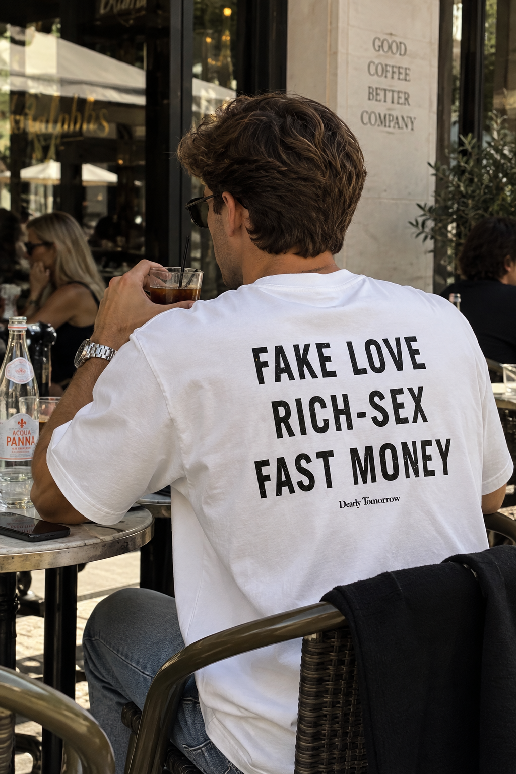 Fake Love Fast Money Tee