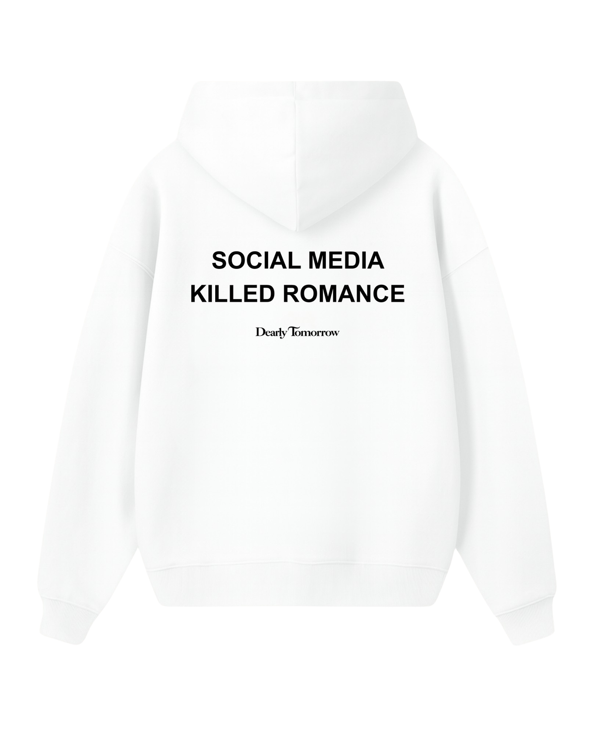 Social Media Killed Romance Hoodie