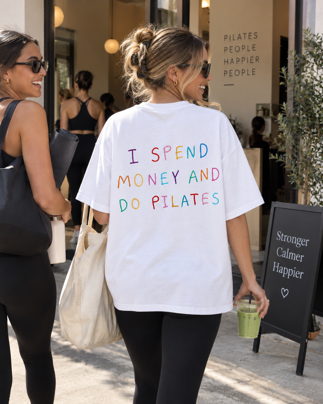 I Spend Money And Do Pilates Tee