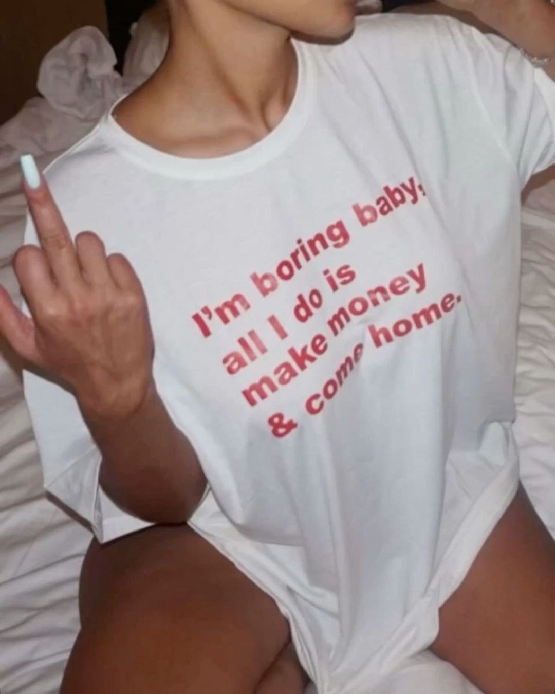 I'm Boring Baby Tee